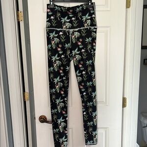 Emily Hsu Designs Flamingo Print Leggings